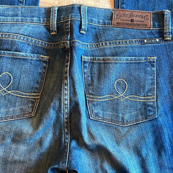 Lucky Brand Bootcut Denim Jeans 10/30 - Picture 5 of 5